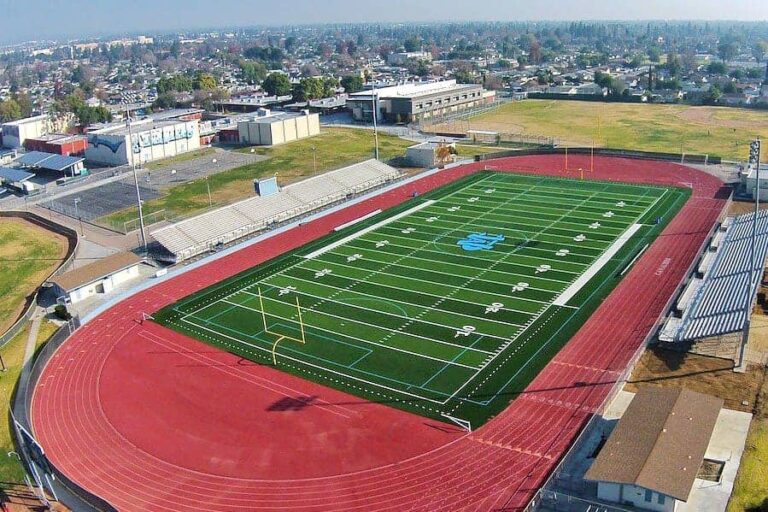 Montclair High School - Brock USA - Shock Pads for Artificial Turf