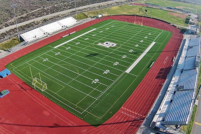 Los Osos High School Brock USA Shock Pads for Artificial Turf