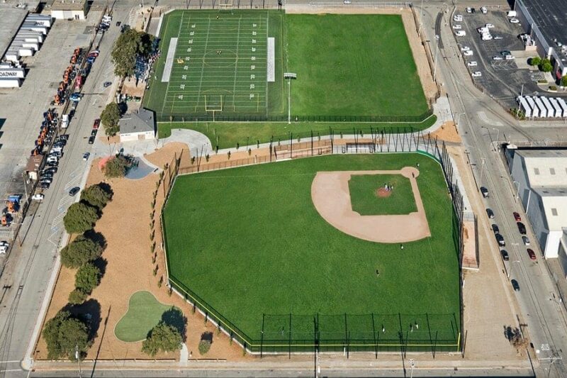 City of Oakland - Raimondi Park - Brock USA - shock pads for artificial ...