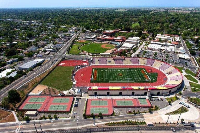 Sacramento City College Brock USA shock pads for artificial turf