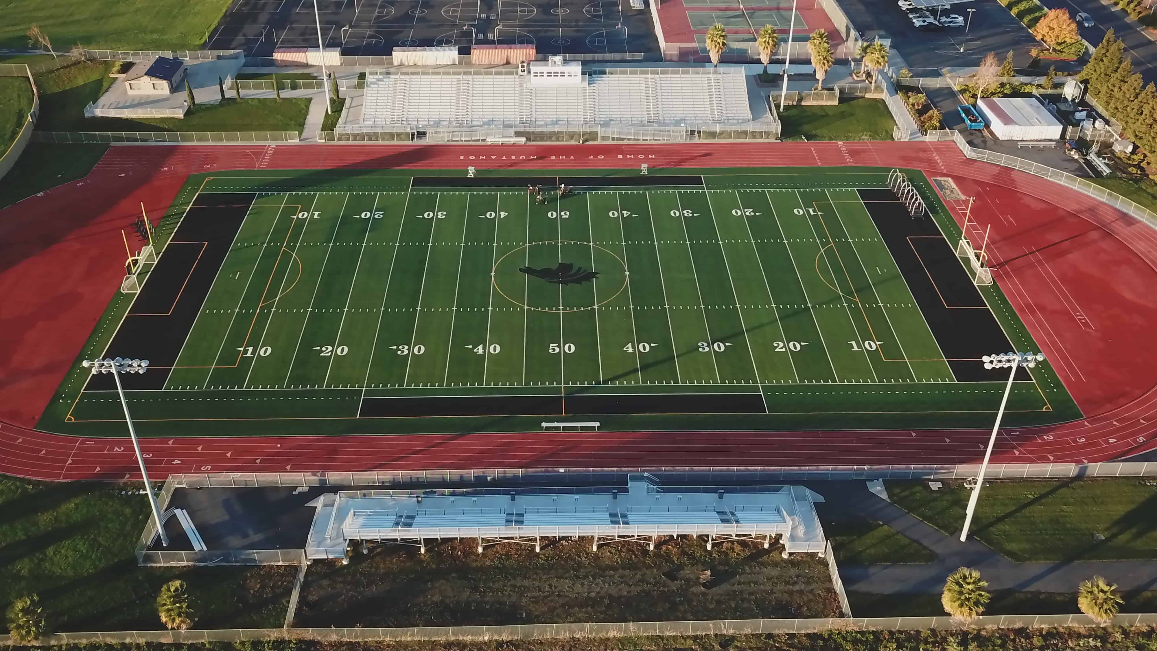 Rodriguez High School - Brock USA - Shock Pads For Artificial Turf