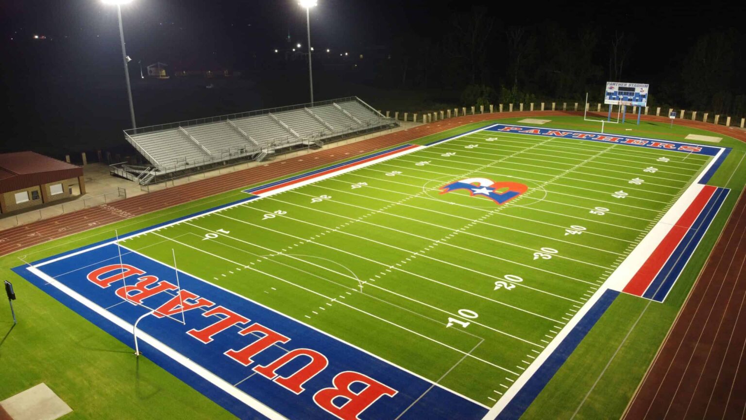 Bullard ISD - Bullard High School - Panther Stadium - Brock USA - shock ...