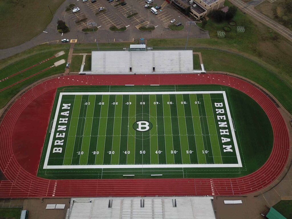 Brenham ISD - Cub Stadium - Brock USA - Shock pads and infill for ...