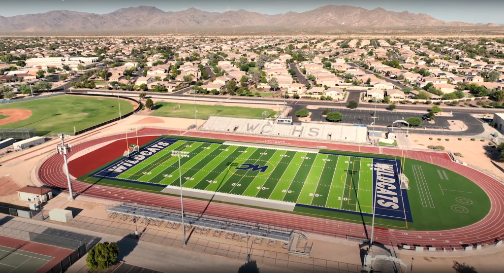 Dysart USD Willow Canyon High School Brock USA Shock pads and