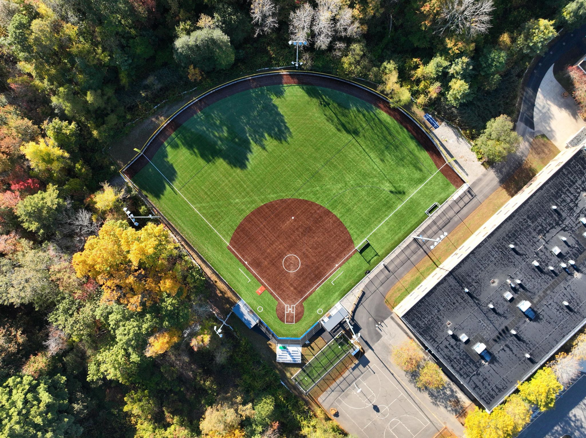 Hamilton-Wenham Regional High School – Softball Field — Brock surface system installation