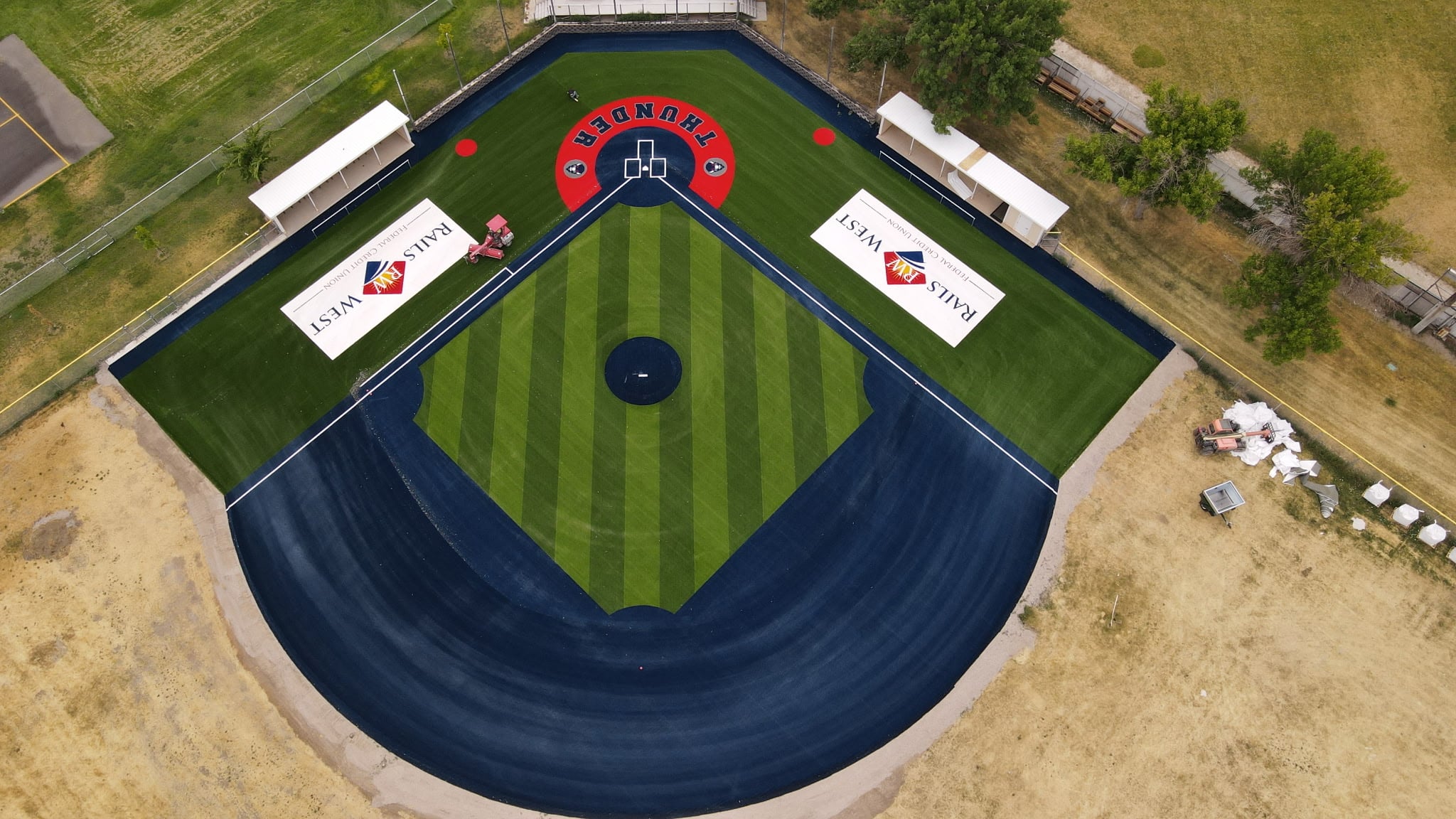 Pocatello High School Baseball/Hawthorne Baseball Field — Brock surface system installation