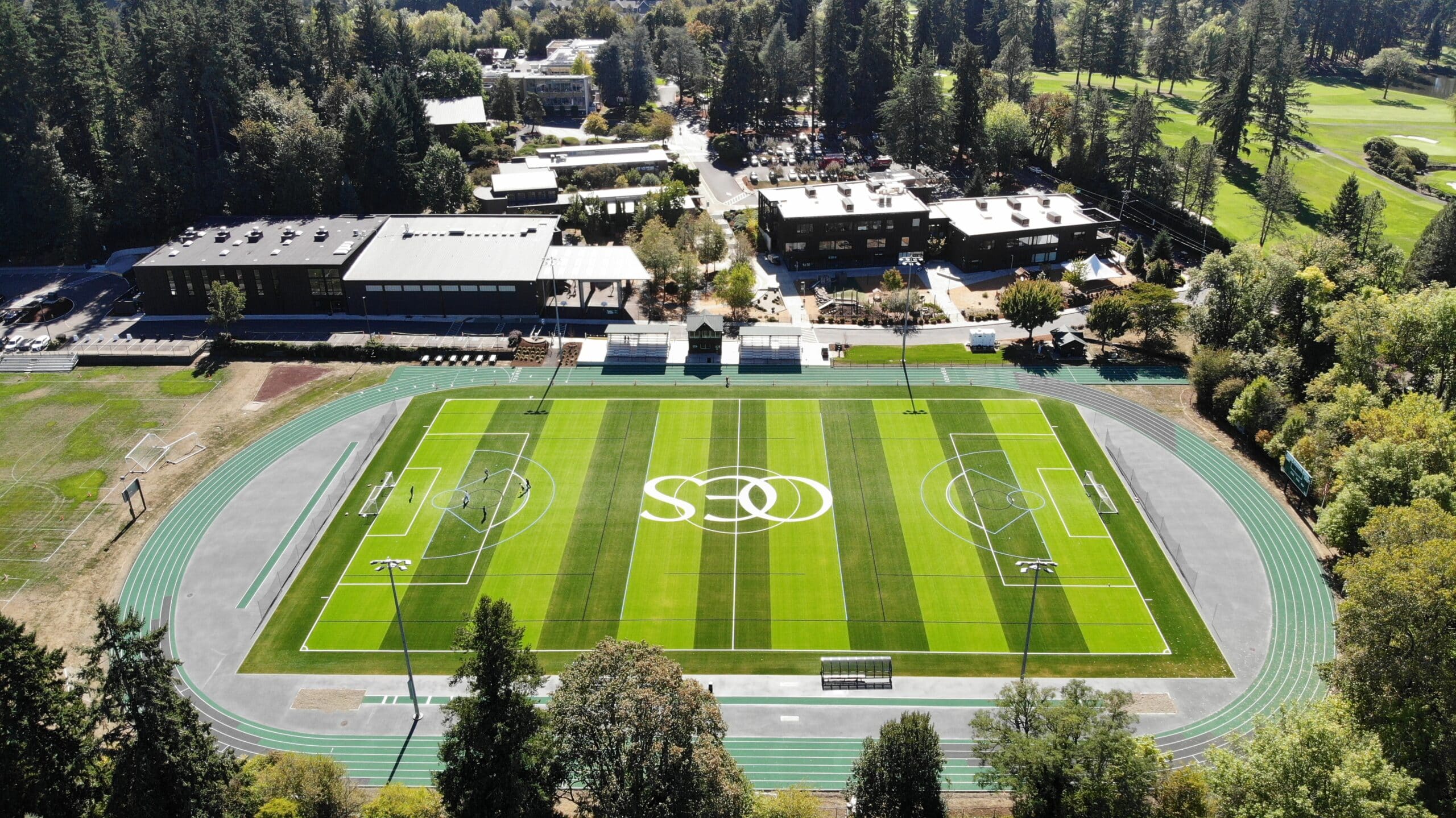 Oregon Episcopal School — Brock surface system installation