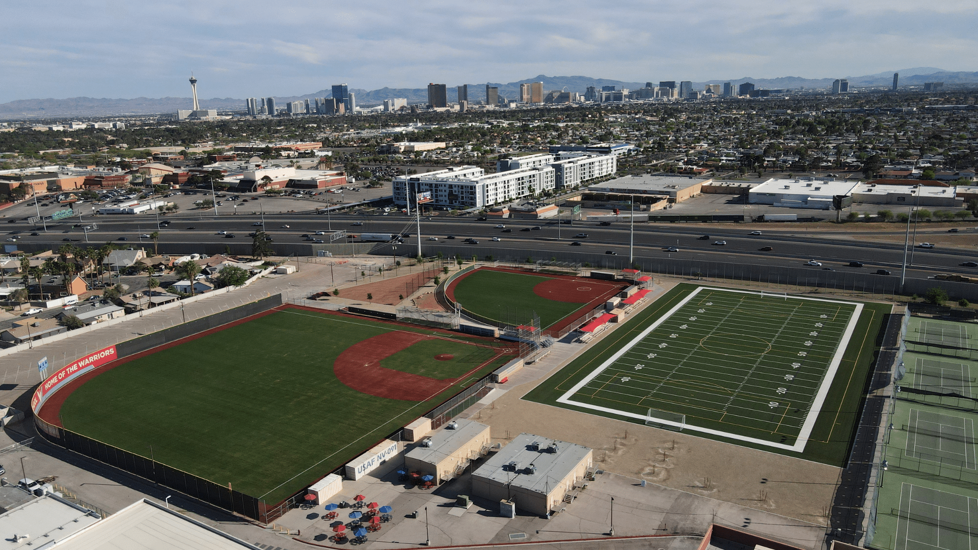 Clark County School District – Western High School – Baseball — Brock surface system installation