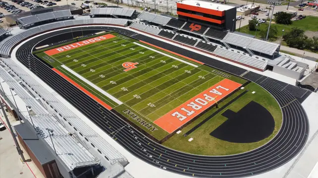 A Brock USA BrockFILL and shock pad field built for athlete safety.